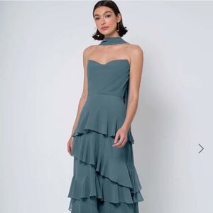 Jenny Yoo Simona Dress in agave